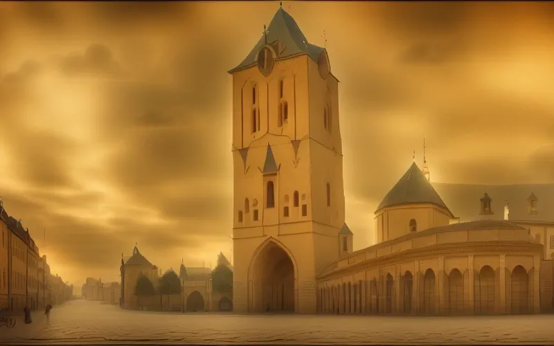 Generative AI for Heritage: Animating 600 Years of Prague's Old Town with ComfyUI